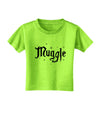 Muggle Toddler T-Shirt-Toddler T-Shirt-TooLoud-Lime-Green-2T-Davson Sales