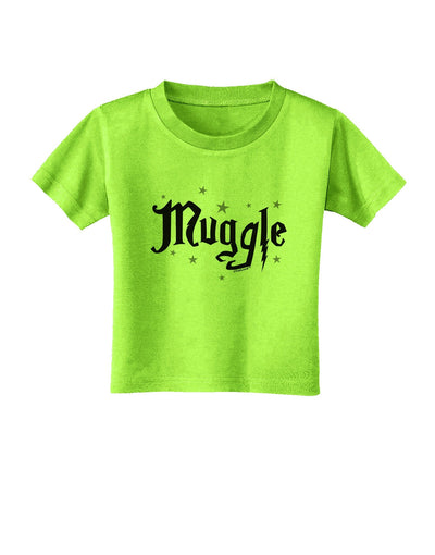 Muggle Toddler T-Shirt-Toddler T-Shirt-TooLoud-Lime-Green-2T-Davson Sales