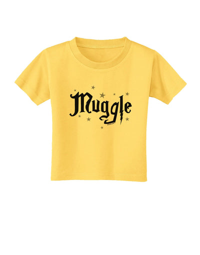 Muggle Toddler T-Shirt-Toddler T-Shirt-TooLoud-Yellow-2T-Davson Sales