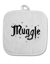 Muggle White Fabric Pot Holder Hot Pad-Pot Holder-TooLoud-White-Davson Sales