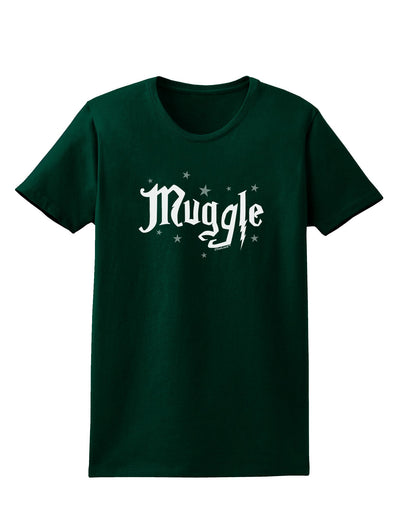 Muggle Womens Dark T-Shirt-TooLoud-Forest-Green-Small-Davson Sales