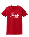 Muggle Womens Dark T-Shirt-TooLoud-Red-X-Small-Davson Sales