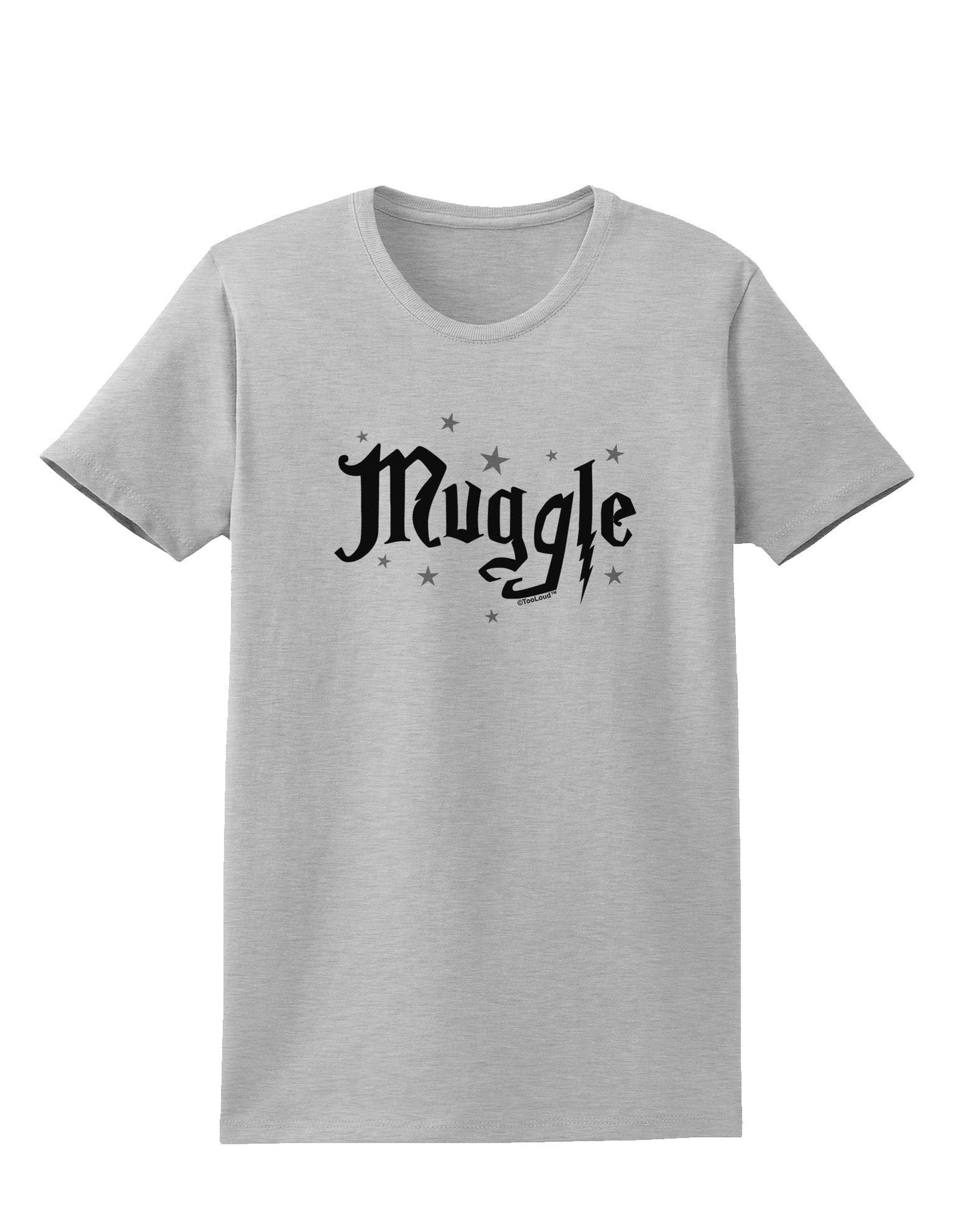 Muggle Womens T-Shirt-Womens T-Shirt-TooLoud-AshGray-X-Small-Davson Sales