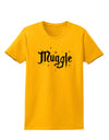 Muggle Womens T-Shirt-Womens T-Shirt-TooLoud-Gold-X-Small-Davson Sales