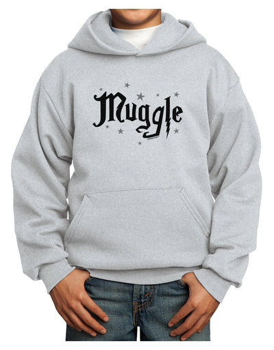 Muggle Youth Hoodie Pullover Sweatshirt-Youth Hoodie-TooLoud-Ash-XS-Davson Sales