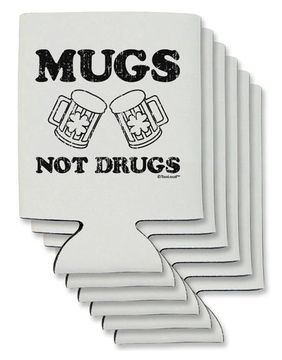 Mugs Not Drugs Can / Bottle Insulator Coolers by TooLoud-Can Coolie-TooLoud-6-Davson Sales