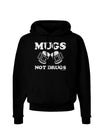 Mugs Not Drugs Dark Hoodie Sweatshirt by TooLoud-Hoodie-TooLoud-Black-Small-Davson Sales