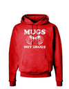 Mugs Not Drugs Dark Hoodie Sweatshirt by TooLoud-Hoodie-TooLoud-Red-Small-Davson Sales