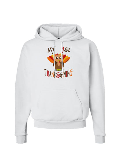 My 1st Thanksgiving Hoodie Sweatshirt-Hoodie-TooLoud-White-Small-Davson Sales