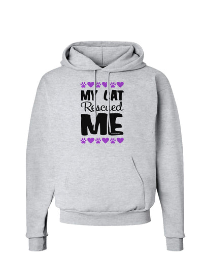 My Cat Rescued Me Hoodie Sweatshirt-Hoodie-TooLoud-AshGray-Small-Davson Sales