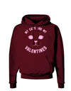 My Cats are my Valentines Dark Hoodie Sweatshirt by-Hoodie-TooLoud-Maroon-Small-Davson Sales