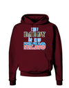 My Daddy is My Hero - Armed Forces - Blue Dark Hoodie Sweatshirt by TooLoud-Hoodie-TooLoud-Maroon-Small-Davson Sales