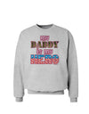 My Daddy is My Hero - Armed Forces - Pink Sweatshirt by TooLoud-Sweatshirts-TooLoud-AshGray-Small-Davson Sales