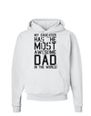 My Daughter Has the Most Awesome Dad in the World Hoodie Sweatshirt-Hoodie-TooLoud-White-Small-Davson Sales