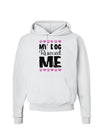 My Dog Rescued Me Hoodie Sweatshirt-Hoodie-TooLoud-White-Small-Davson Sales