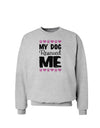 My Dog Rescued Me Sweatshirt-Sweatshirts-TooLoud-AshGray-Small-Davson Sales