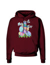 My First Easter Gel Look Print Dark Hoodie Sweatshirt-Hoodie-TooLoud-Maroon-Small-Davson Sales