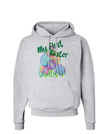 My First Easter Gel Look Print Hoodie Sweatshirt-Hoodie-TooLoud-AshGray-Small-Davson Sales