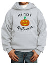 My First Halloween Youth Hoodie Pullover Sweatshirt by TooLoud-Youth Hoodie-TooLoud-Ash-XS-Davson Sales