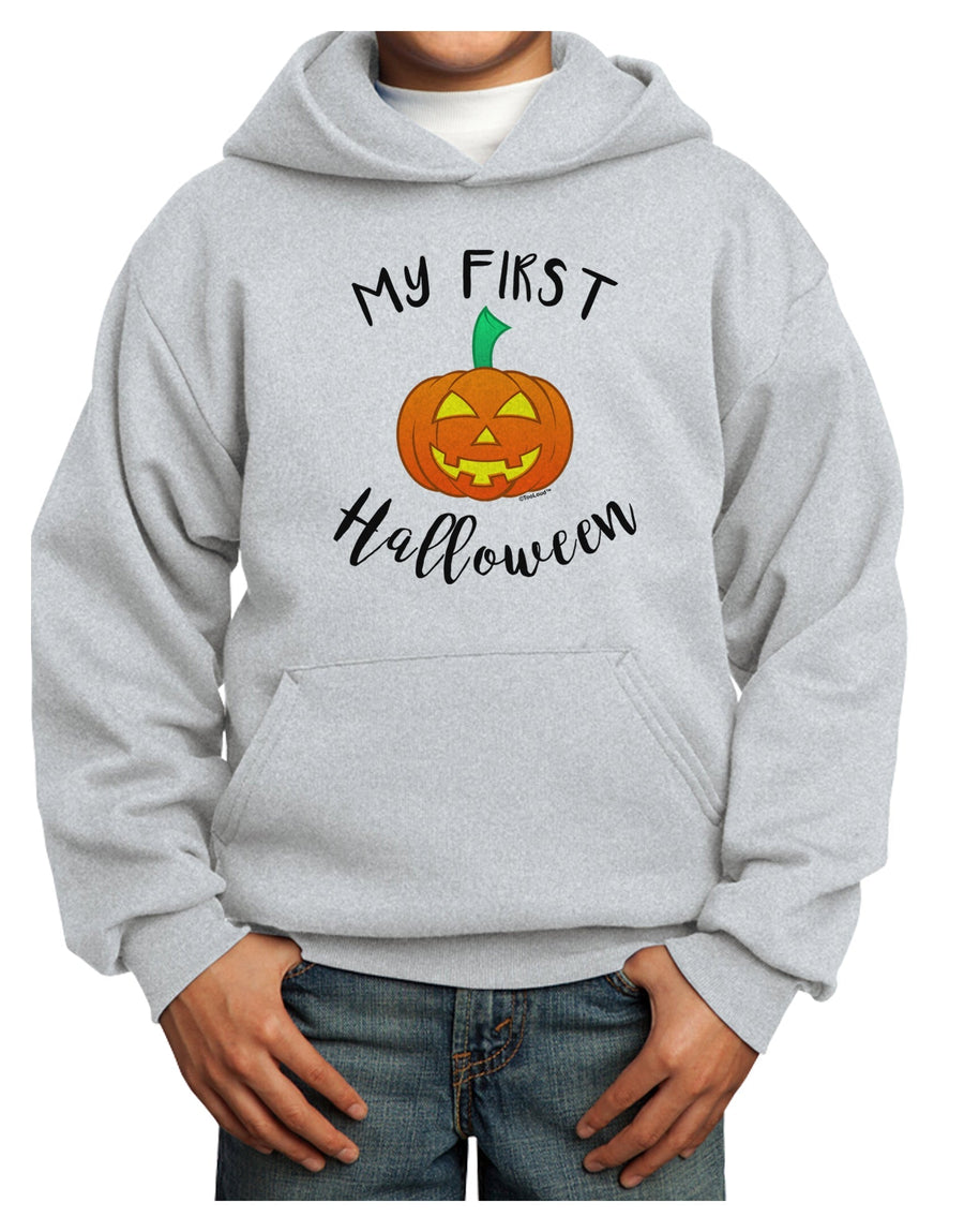 My First Halloween Youth Hoodie Pullover Sweatshirt by TooLoud-Youth Hoodie-TooLoud-White-XS-Davson Sales