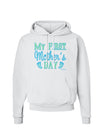 My First Mother's Day - Baby Feet - Blue Hoodie Sweatshirt by TooLoud-Hoodie-TooLoud-White-Small-Davson Sales