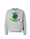 My First St. Patrick's Day Sweatshirt-Sweatshirts-TooLoud-AshGray-Small-Davson Sales