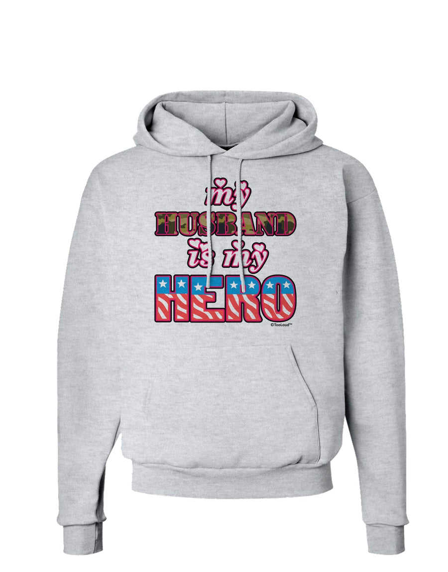 My Husband is My Hero - Armed Forces Hoodie Sweatshirt by TooLoud-Hoodie-TooLoud-White-Small-Davson Sales