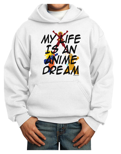 My Life Is An Anime Dream Youth Hoodie Pullover Sweatshirt by TooLoud-Youth Hoodie-TooLoud-White-XS-Davson Sales