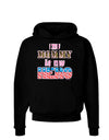 My Mommy is My Hero - Armed Forces - Pink Dark Hoodie Sweatshirt by TooLoud-Hoodie-TooLoud-Black-Small-Davson Sales