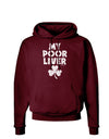 My Poor Liver - St Patrick's Day Dark Hoodie Sweatshirt by TooLoud-Hoodie-TooLoud-Maroon-Small-Davson Sales