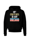 My Sister is My Hero - Armed Forces Dark Hoodie Sweatshirt by TooLoud-Hoodie-TooLoud-Black-Small-Davson Sales