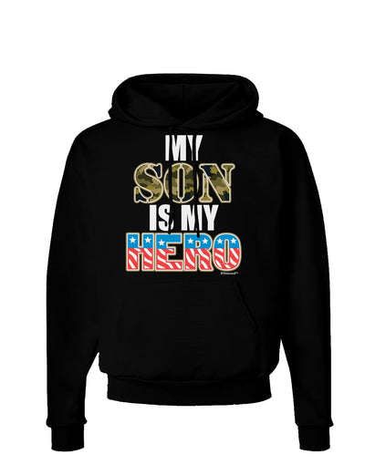 My Son is My Hero - Armed Forces Dark Hoodie Sweatshirt by TooLoud-Hoodie-TooLoud-Black-Small-Davson Sales