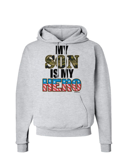 My Son is My Hero - Armed Forces Hoodie Sweatshirt by TooLoud-Hoodie-TooLoud-AshGray-Small-Davson Sales