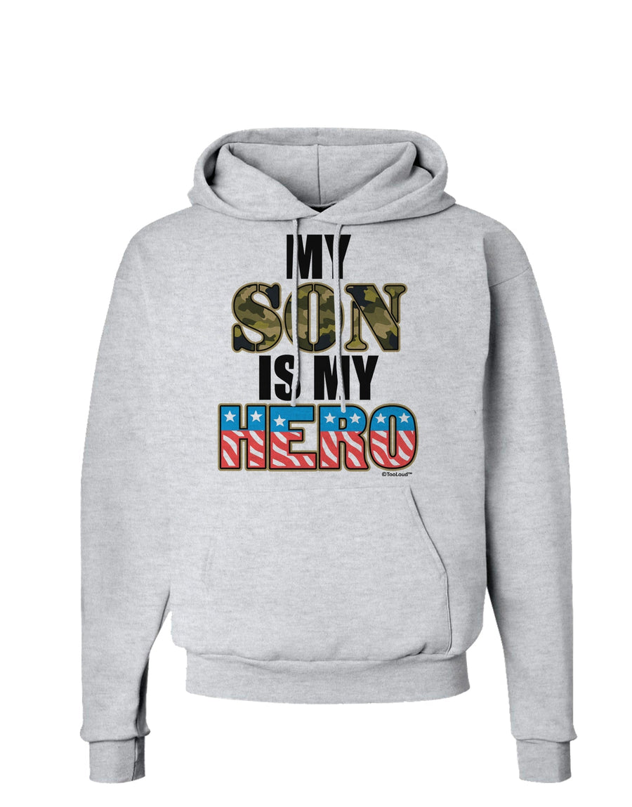 My Son is My Hero - Armed Forces Hoodie Sweatshirt by TooLoud-Hoodie-TooLoud-White-Small-Davson Sales