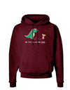 My T-Rex Ate Your Stick Family - Color Dark Hoodie Sweatshirt by TooLoud-Hoodie-TooLoud-Maroon-Small-Davson Sales