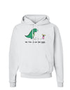 My T-Rex Ate Your Stick Family - Color Hoodie Sweatshirt by TooLoud-Hoodie-TooLoud-White-Small-Davson Sales