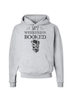 My Weekend Is Booked Hoodie Sweatshirt-Hoodie-TooLoud-AshGray-Small-Davson Sales