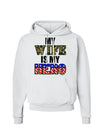 My Wife is My Hero - Armed Forces Hoodie Sweatshirt by TooLoud-Hoodie-TooLoud-White-Small-Davson Sales