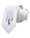 Mystic Dreamcatcher Printed White Necktie