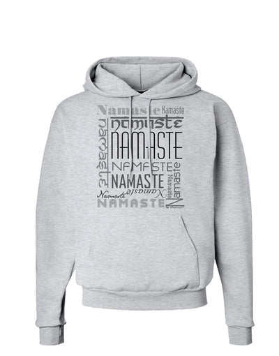 Namaste Rectangle Hoodie Sweatshirt-Hoodie-TooLoud-AshGray-Small-Davson Sales