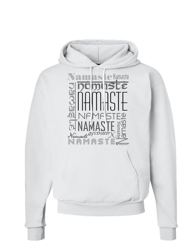 Namaste Rectangle Hoodie Sweatshirt-Hoodie-TooLoud-White-Small-Davson Sales