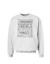 Namaste Rectangle Sweatshirt-Sweatshirts-TooLoud-White-Small-Davson Sales