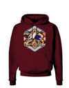 Native American Dancer 1 Dark Hoodie Sweatshirt-Hoodie-TooLoud-Maroon-Small-Davson Sales