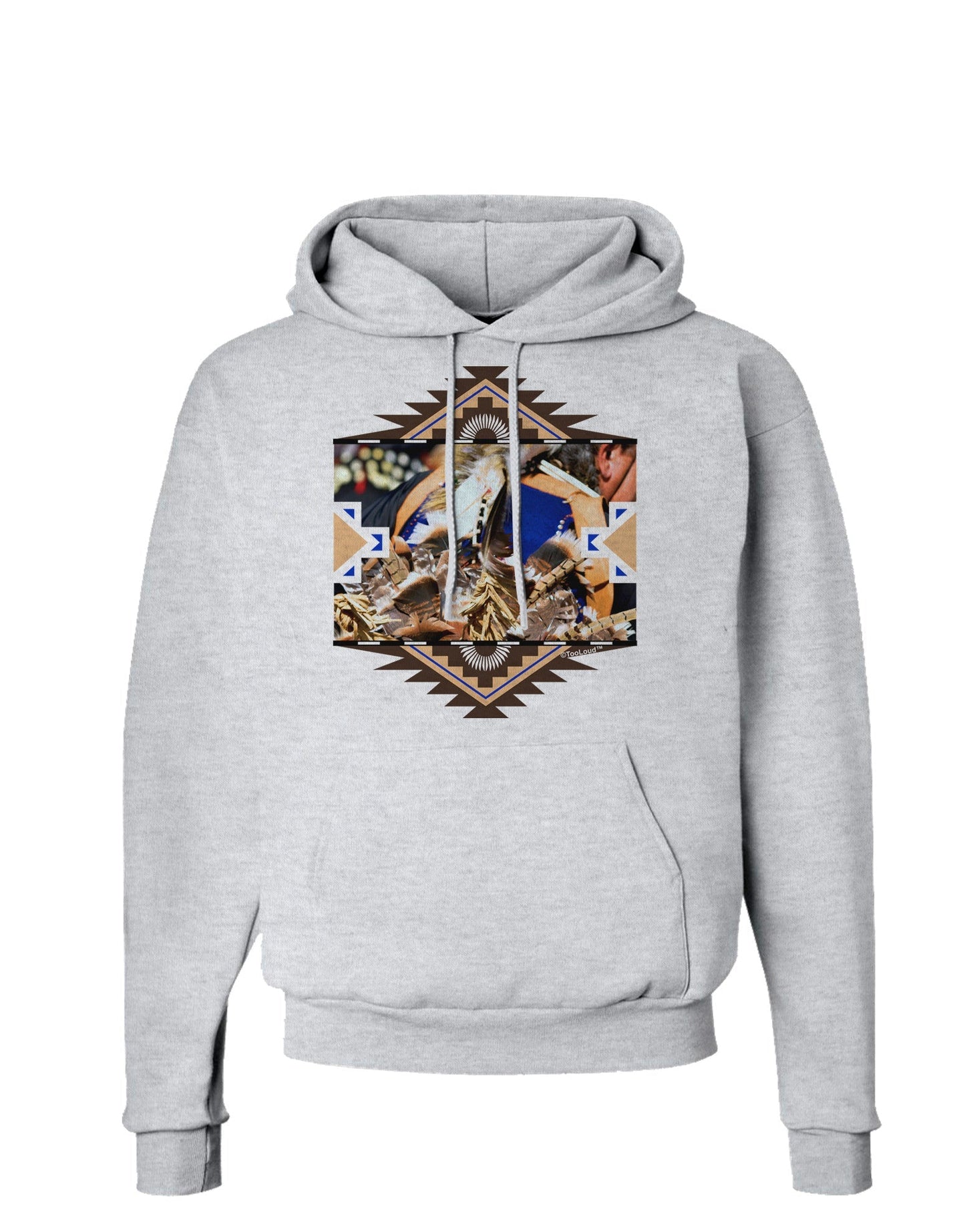 Native American Dancer 1 Hoodie Sweatshirt-Hoodie-TooLoud-AshGray-Small-Davson Sales