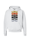 Natural Mustache Rainbow Hoodie Sweatshirt-Hoodie-TooLoud-White-Small-Davson Sales