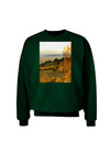 Nature Photography - Gentle Sunrise Adult Dark Sweatshirt by-Sweatshirts-TooLoud-Deep-Forest-Green-Small-Davson Sales