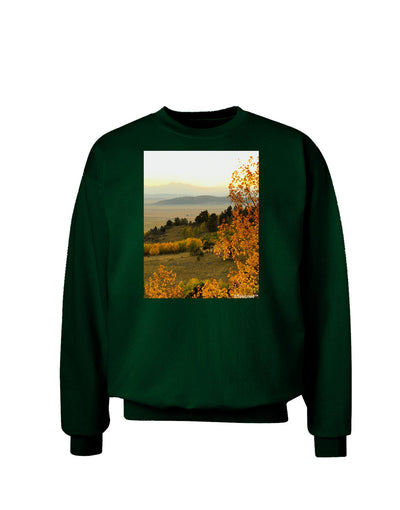 Nature Photography - Gentle Sunrise Adult Dark Sweatshirt by-Sweatshirts-TooLoud-Deep-Forest-Green-Small-Davson Sales