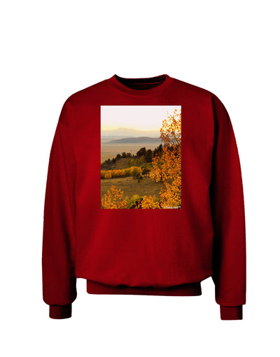 Nature Photography - Gentle Sunrise Adult Dark Sweatshirt by-Sweatshirts-TooLoud-Deep-Red-Small-Davson Sales