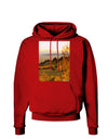 Nature Photography - Gentle Sunrise Dark Hoodie Sweatshirt by-Hoodie-TooLoud-Red-Small-Davson Sales