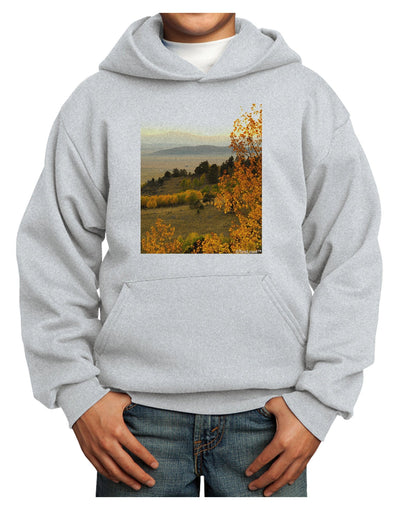 Nature Photography - Gentle Sunrise Youth Hoodie Pullover Sweatshirt by-Youth Hoodie-TooLoud-Ash-XS-Davson Sales